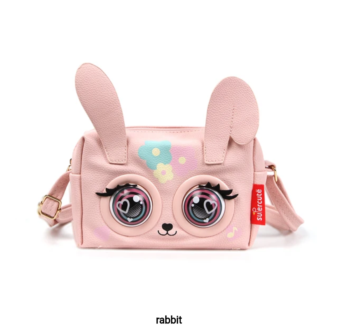 Supercute Crossbody Bag Kids Girl Intelligent Interactive Voice Coin Purse Shoulder Bag Sling Bag For Kids