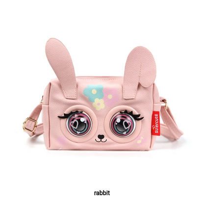 Supercute Crossbody Bag Kids Girl Intelligent Interactive Voice Coin Purse Shoulder Bag Sling Bag For Kids